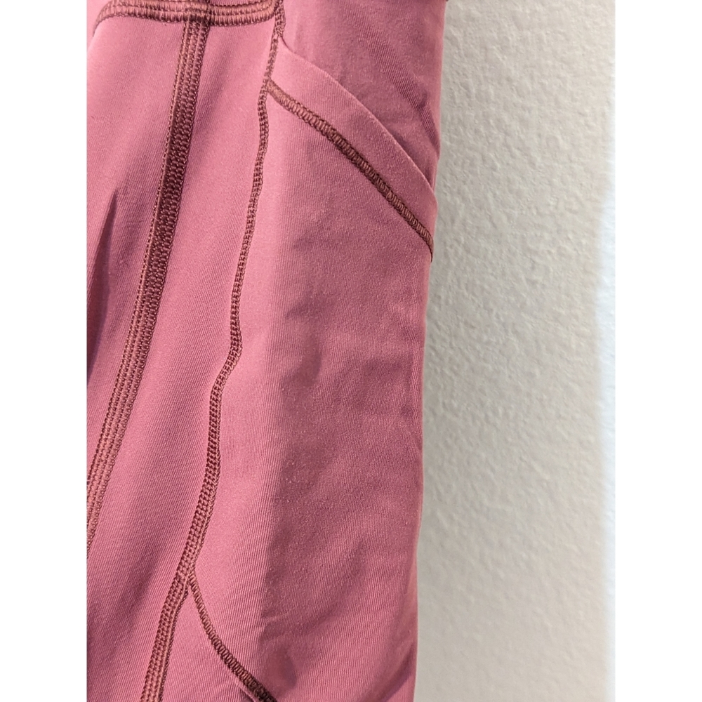 🦄Lululemon All The Right Places Crop II 23" | Misty Merlot - Picture 10 of 10